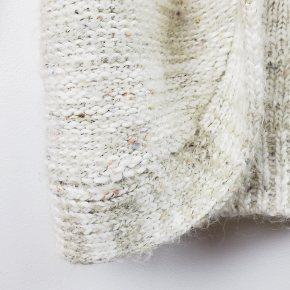 Potters Pot Oatmeal Speckled Cardigan Sz Sm EUC - Picture 4 of 9